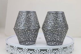 Sharing Star 100 Pieces Filigree Artistic Muffin Case Cupcake Paper Cup Liner Little Vine Lace Laser Cupcake Wrappers... N5
