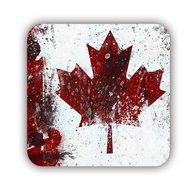 Generic Coaster Fashion Mdf Material Have With Canadian Flag N4