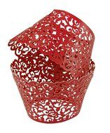 Sharing Star 100 Pieces Filigree Artistic Muffin Case Cupcake Paper Cup Liner Little Vine Lace Laser Cupcake Wrappers... N6