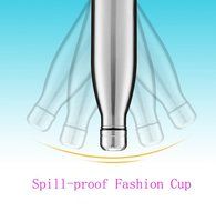 Super Modern Vacuum Insulated 17oz Wave Bottle - Double Walled Stainless Steel Water Thermos - Cola Style Hydro... N27