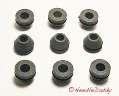 9 NEW MOTOR GROMMENTS GROMMETS FOR RCA RP-190 45 RPM RECORD PLAYER PHONOGRAPH