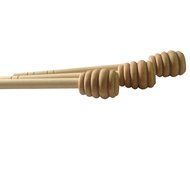 Mmei Set of 20 6 Inch Portable Wooden Jam Honey Dipper Honey Sticks for Honey Jar Dispense Drizzle Honey N3