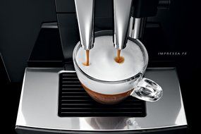 Jura IMPRESSA F8 Automatic Coffee Machine, Black