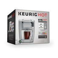 Keurig K15 Coffee Maker, White (New Packaging) N7