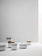 MENU 4583030 Stitches Bowl, Medium, Grey Stitches N4