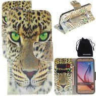 S6 Edge Plus Case, DRUnKQUEEn&reg; PU Leather Credit Card Holder Case Stand Feature Wallet Type Flip Folio Cover -... N3