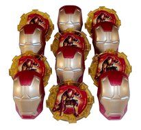 DecoPac Cupcake Rings, Iron Man 3, Two Designs, 12 Pieces N3