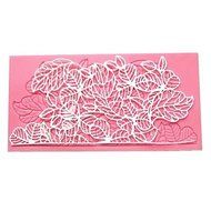 Y&amp;XL&amp;H Rose Leaves Lace Mold For Cakes