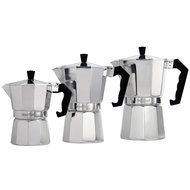 VonShef 3 Cup Italian Espresso Coffee Maker Stove Top Moka Macchinetta N7