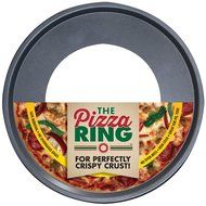 The Pizza Ring 14" Nonstick No Mess Pizza Pan For Perfectly Crispy Crust