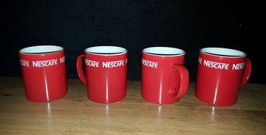 Greek Nescafe Classic Original Red Mug