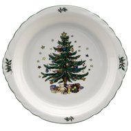 Nikko Christmas Ovenware Pie Plate