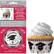 Cupcake Creations Graduation Baking Cup, Set of 32