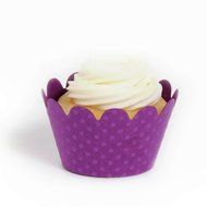 Dress My Cupcake Maya Mini Galaxy Navy Cupcake Wrappers, Set of 18 N28