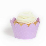 Dress My Cupcake Maya Mini Galaxy Navy Cupcake Wrappers, Set of 18 N29