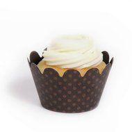 Dress My Cupcake Maya Mini Galaxy Navy Cupcake Wrappers, Set of 18 N30