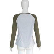 Casual Blouse,Morecome Women Fashion Letter Print Round Collar Cotton Long Sleeve Casual Tops N4