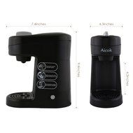 Aicok Travel Size K Cup Coffeemaker Single Serve Brewing System Coffee Machine, Black N8