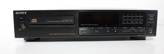 Sony CDP-590 Compact Disc Player CD Single Disc Player