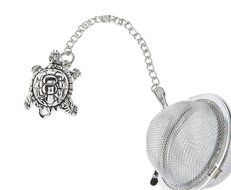 Turtle Charm Tea Infuser Ball - By Ganz