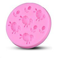 Flower And Sheep Shaped Food Grade Silicone Mold by uGen! Soap Ice Cake Mold. Sugarcraft Chocolate Candy Fondant...