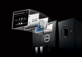Jura IMPRESSA F8 Automatic Coffee Machine, Black N5
