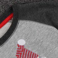 Sleepwear ,BeautyVan Cute Boy Santa Claus Winter Tops Outwear Pullover Sweatshirt Warm Coat Clothes (3T, Gray) N4