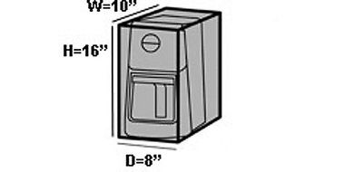 CoverMates &ndash; Keurig Coffee Maker Cover &ndash; 14W x 9D x 14H &ndash; Diamond Collection &ndash; 2 YR Warranty &ndash; Year Around Protection N13