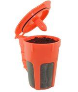 Keurig 2.0 Reusable K-Carafe K-Cup Pod Coffee Filter Bundle - Refillable Gift Set Combo with Bonus Measuring Coffee... N4
