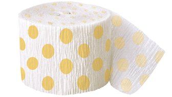 Polka Dot Cupcake Kit for 24, Yellow N4