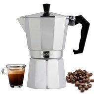 VonShef 3 Cup Italian Espresso Coffee Maker Stove Top Moka Macchinetta N13