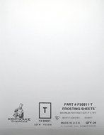 Kopykake FS0811-T Quarter Frosting Sheets (24 sheets per pack/ 8&quot; x 10.5&quot; print area) N2