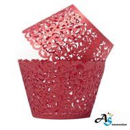 A&amp;S Creavention Vine Cupcake Holders Filigree Vine Designed Decor Wrapper Wraps Cupcake Muffin Paper Holders -... N24