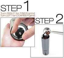 Thirst Friend MINI Manual Coffee Grinder With Free Cleaning Brush &amp; Waterproof Travel Pouch. Top Rated Portable... N13