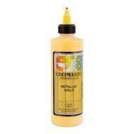 Chefmaster by US Cake Supply 9-Ounce Airbrush Cake Food Color Metallic Gold