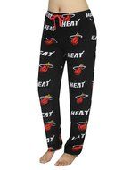 NBA Miami Heat WOMENS Polar Fleece Sleepwear Fall / Winter Pajama Pants S Multicolor N4