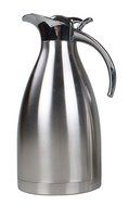 niceeshop(TM) Stainless Steel Vacuum Insulated Thermos Thermal Carafe with Press Button Top,Western Restaurant... N2