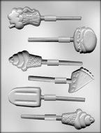 CK Products Soda Fountain Treats Sucker Chocolate Mold