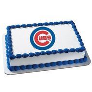 Chicago Cubs Licensed Edible Cake Topper #4645 N2