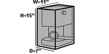 CoverMates &ndash; Keurig Coffee Maker Cover &ndash; 14W x 9D x 14H &ndash; Diamond Collection &ndash; 2 YR Warranty &ndash; Year Around Protection N21