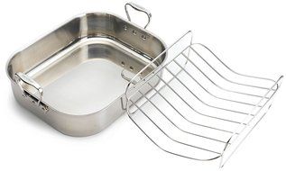 Chef's Design 16.75 Inch Stainless Steel French Roaster