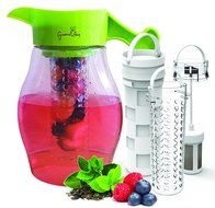 SPECIAL - Fruit &amp; Tea Infusion Pitcher - FREE Beverage Infused Recipe Ebook - Water &amp; tea infuser jug includes... N4