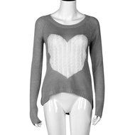 Knitted Sweater,Morecome Women O-neck Long Sleeve Loose Cardigan Jumper Knitwear Outwear N13