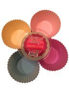 Cinnasweet Baking-Silicone Cupcake Molds, 4 Colors, Set of 13 N3