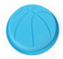 Home Value Colorful Silicone Sports Ball Set" Soccer, Tennis, Baseball, Basketball " Cake Mold, Assorted Colors... N3