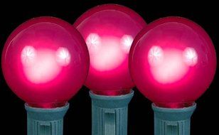 Novelty Lights, Inc. G40-E12-5W-S-FR Globe Outdoor Patio Party Christmas Replacement Bulbs, Frosted White, 25... N8
