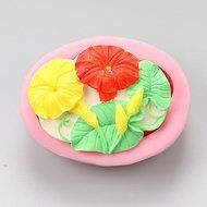 Sher Morning Glory Chocolate Silicone Molds,Cake Molds,Soap Molds,Decoration Tools Bakeware N4