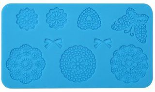 5pc Cake Decorating Molds- Premium Silicone Decoration Molds for Sugarcraft, Fondant, Gumpaste, Resin Mold, Lace... N2