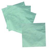 6 X 6&quot; Sage Green Foil Candy Wrappers