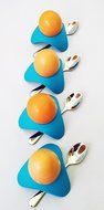 Tea Infuser with Stylish Three Leaf Silicone Handle and Stainless Steel Strainer Ball Filter includes Drip Tray... N32